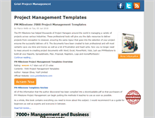 Tablet Screenshot of gristprojectmanagement.us